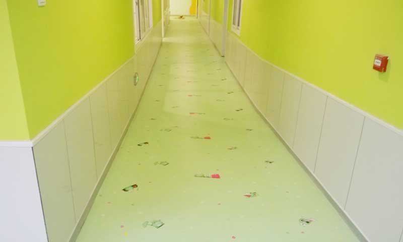 天津西青區(qū)雙語幼兒園地板案例 天津西青區(qū)萊茵陽光雙語幼兒園地板