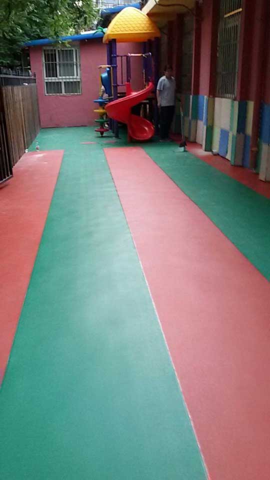 北京市朝陽(yáng)區(qū)幼兒園室外地板