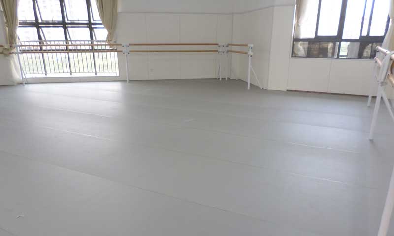 舞蹈房裝修時，舞蹈地膠該如何選擇？