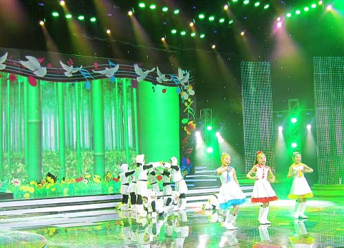 北京2013年央視少兒春晚舞臺(tái)地板