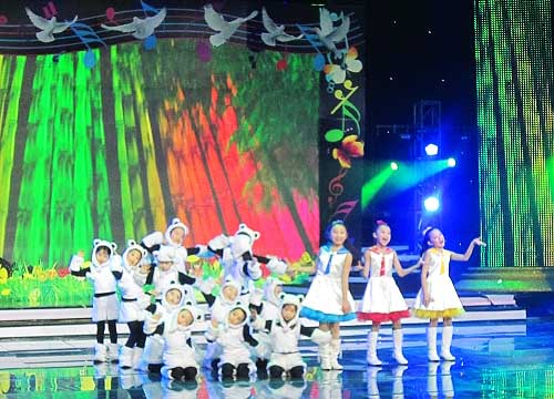 北京2013年央視少兒春晚舞臺(tái)地板