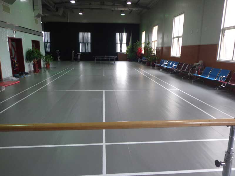 北京市海淀區(qū)pvc運動地板鋪裝案例 北京市海淀區(qū)四道口總參綜合局pvc運動地板