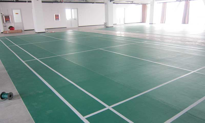 羽毛球塑膠地板圖片 羽毛球塑膠地板有哪些特點(diǎn)?
