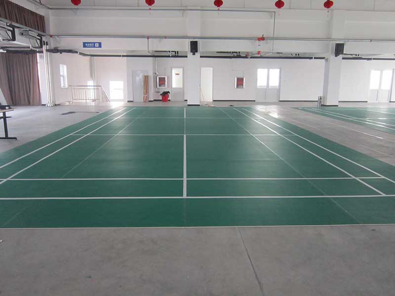 羽毛球塑膠地板圖片 羽毛球塑膠地板有哪些特點(diǎn)?