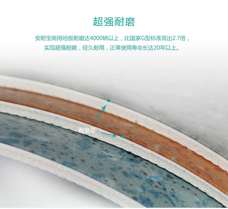 商用塑膠地板特點詳解